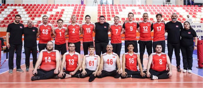 Oturarak Voleybol Avrupa Şampiyonası yarın Burdur’da başlıyor